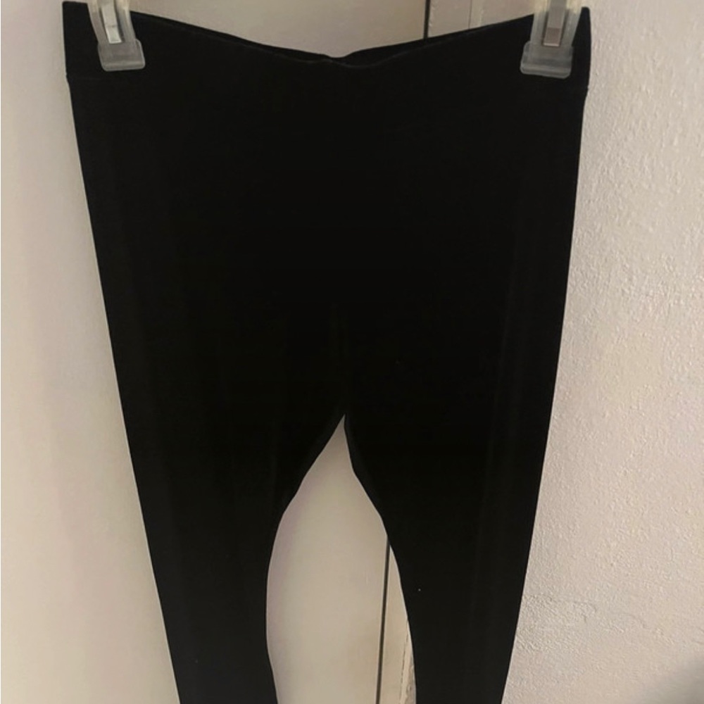 Velvet leggings